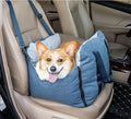 Portable Pet Car Seat with Storage Pocket