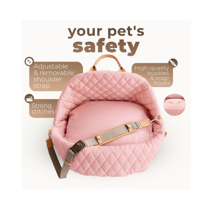3-in-1 Cotton Pet Carrier and Car Seat