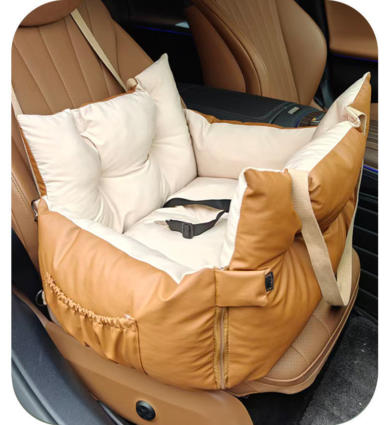 2-in-1 Waterproof Dog Car Seat and Travel Bed