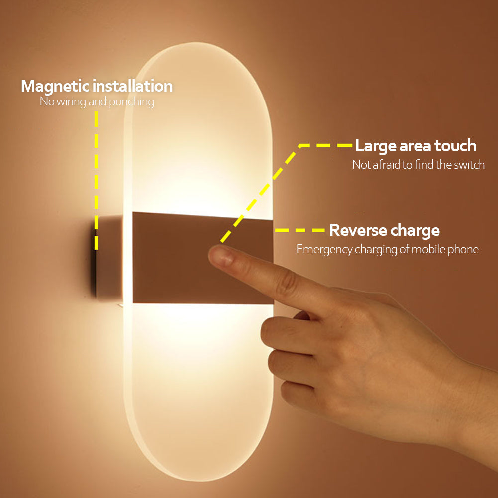 Rechargeable Motion-Sensor Wall Light
