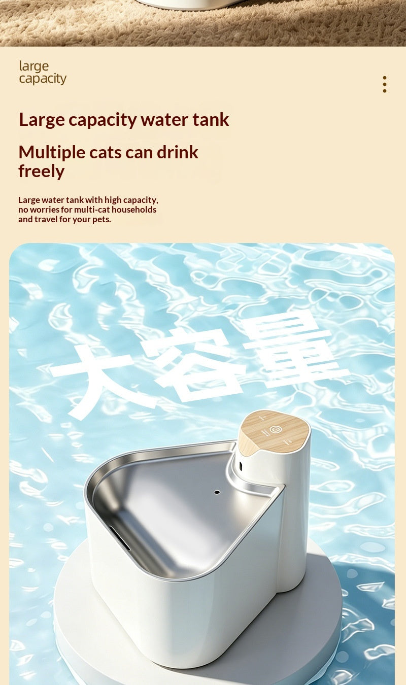 Smart Sensor Wireless Filtered Pet Water Fountain