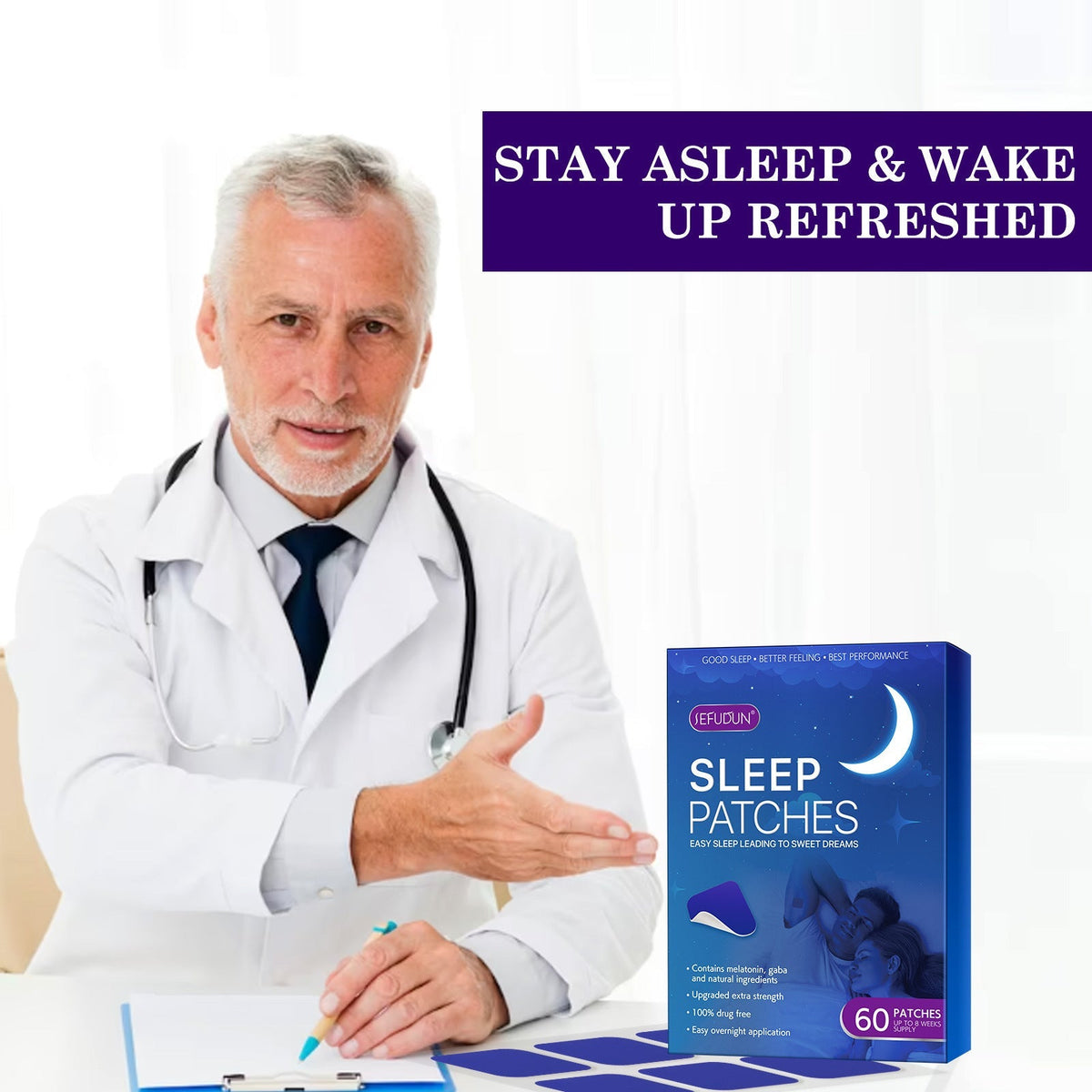 Sleep Joy Adhesive Patches