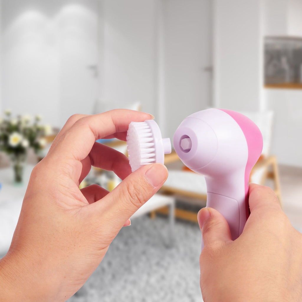 5-in-1 Facial Cleansing Brush Set
