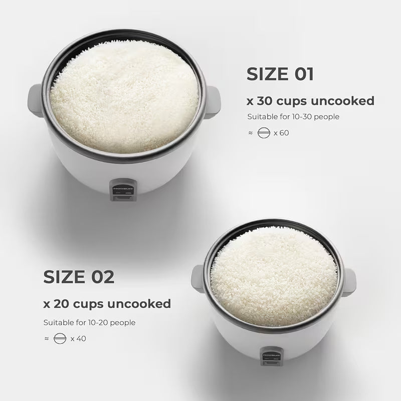 Commercial Rice Cooker with 12-Hour Keep Warm Function