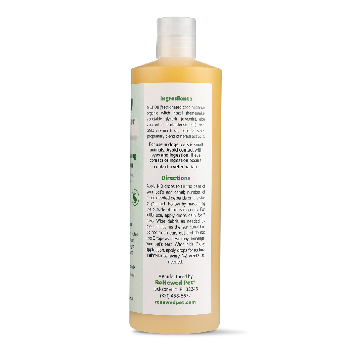 Natural Pet Ear Cleaning Drops