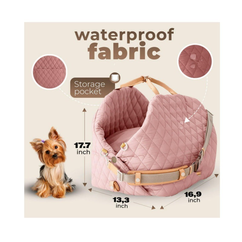 3-in-1 Cotton Pet Carrier and Car Seat