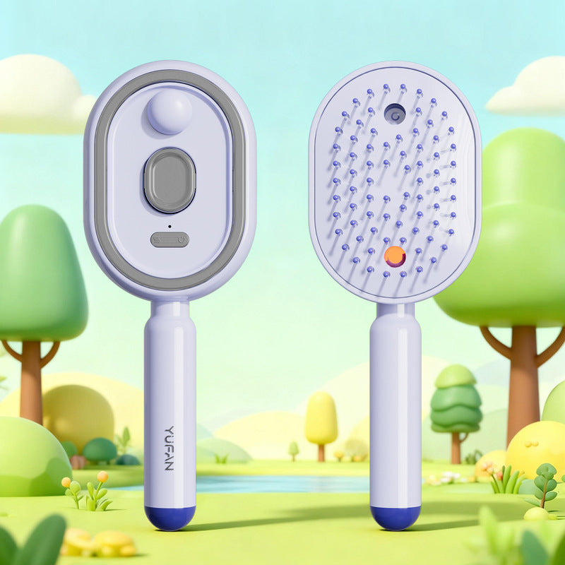 Ionic Steam Hair Brush with Mist