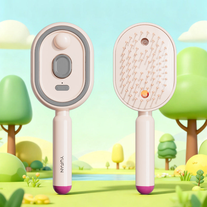Ionic Steam Hair Brush with Mist