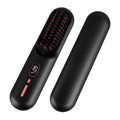 Cordless Hair Straightener Brush – 12 Heat Levels