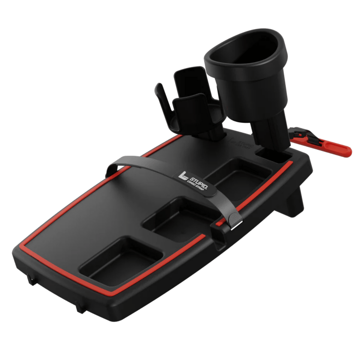 Stupid Car Tray with XL Cup Holders – Drink Holder Bundle