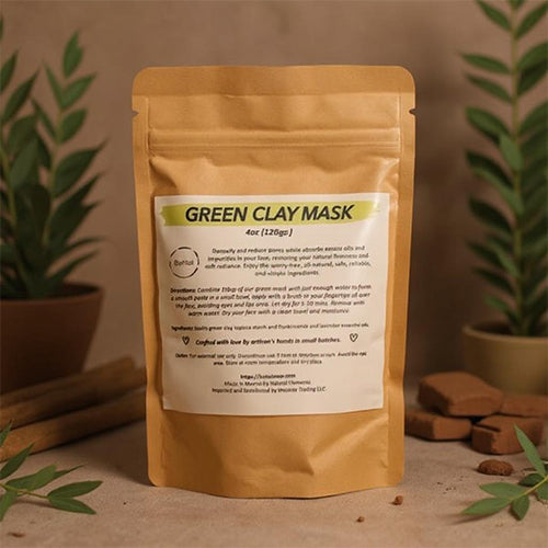 Green Clay Mask | Pore-Refining Facial Detox - product photo 1