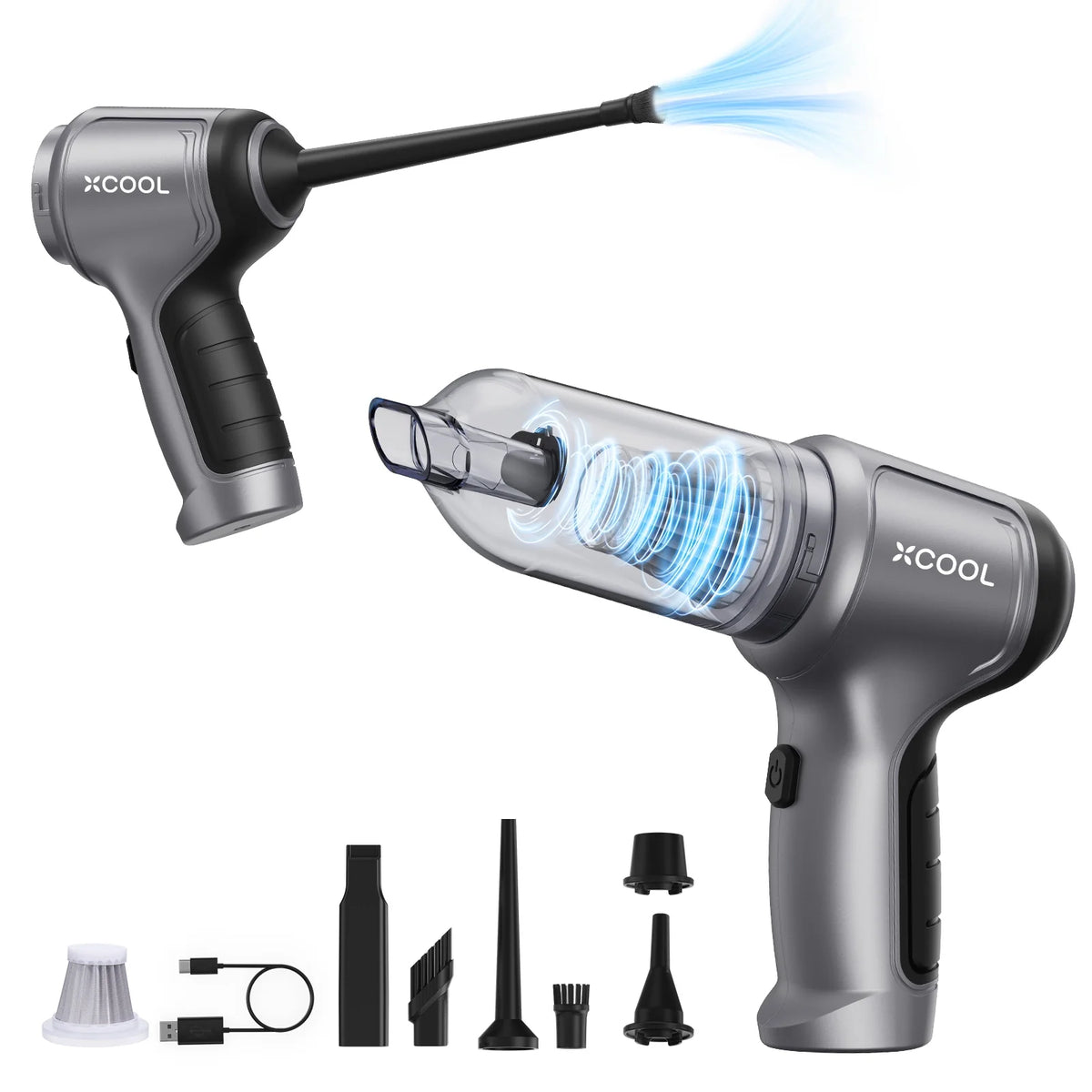 xCool Cordless Handheld Car Vacuum
