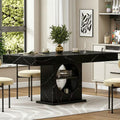 Modern Farmhouse Solid Wood Kitchen Desk with Storage