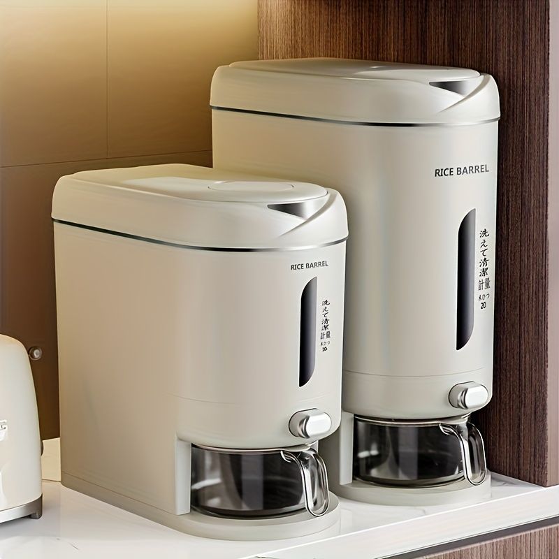 Large Capacity Automatic Rice Dispenser Moisture-Sealed Grain Keeper