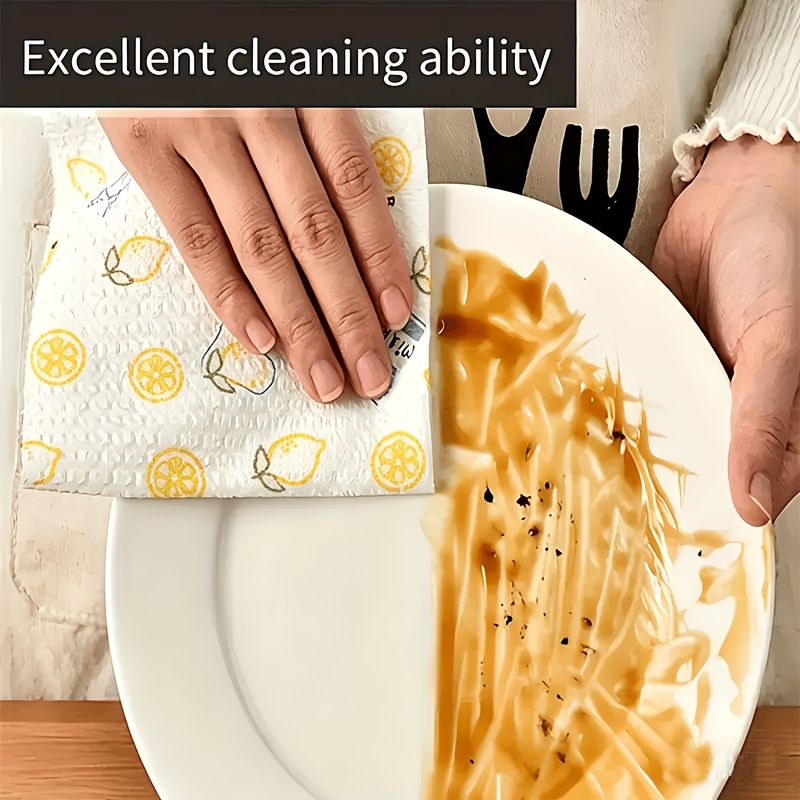 Multi-Purpose Cleaning Cloth Roll 120g/m²