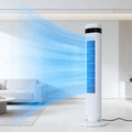 Bladeless Tower Fan with Remote and LED Display