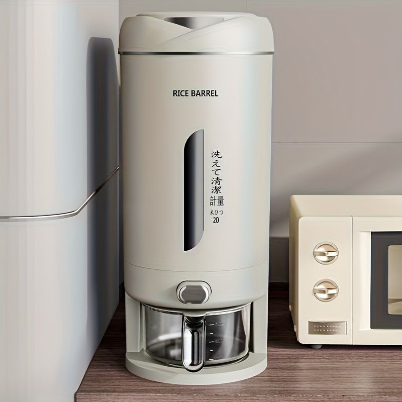 Large Capacity Automatic Rice Dispenser Moisture-Sealed Grain Keeper