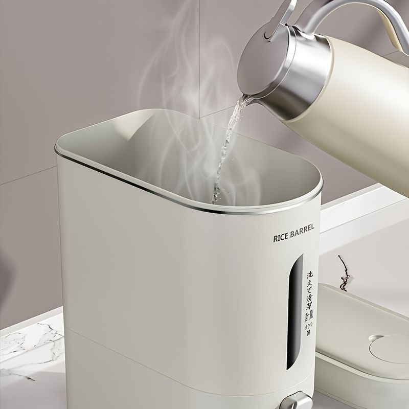 Large Capacity Automatic Rice Dispenser Moisture-Sealed Grain Keeper