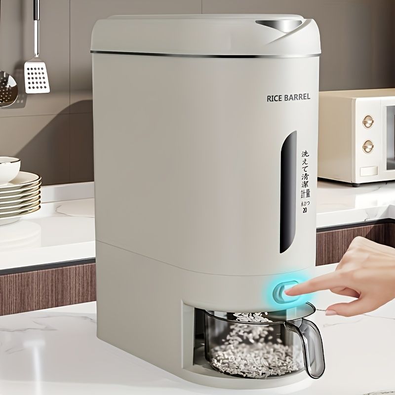Large Capacity Automatic Rice Dispenser Moisture-Sealed Grain Keeper