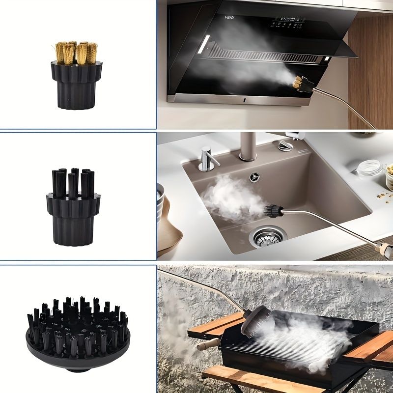 Handheld High Pressure Steam Cleaner with 35-Piece Accessory Set