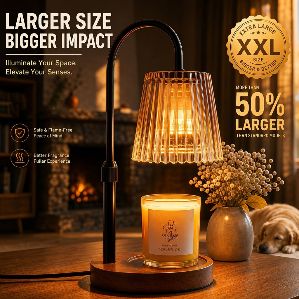 Dimmable Candle Warmer Lamp with Timer