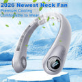 Bladeless Neck Fan 5000mAh 360° Cooling