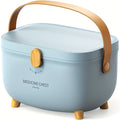 Multi-Layer Medicine Storage Box with Handle