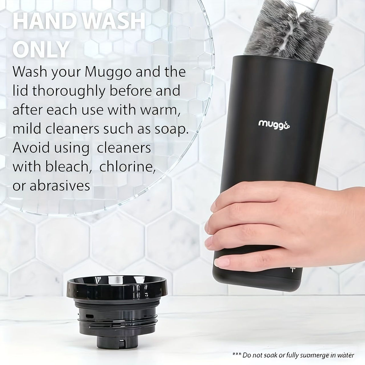 12 oz Rechargeable Electric Self-Heating Coffee Mug with Temperature Control