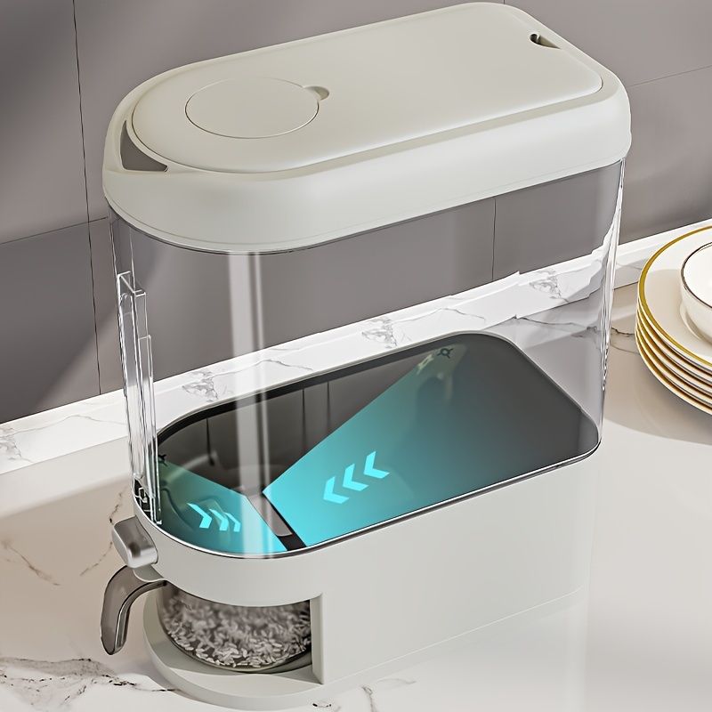 Large Capacity Automatic Rice Dispenser Moisture-Sealed Grain Keeper