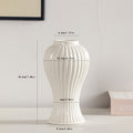 Minimalist Ceramic Vase for Dried Flowers