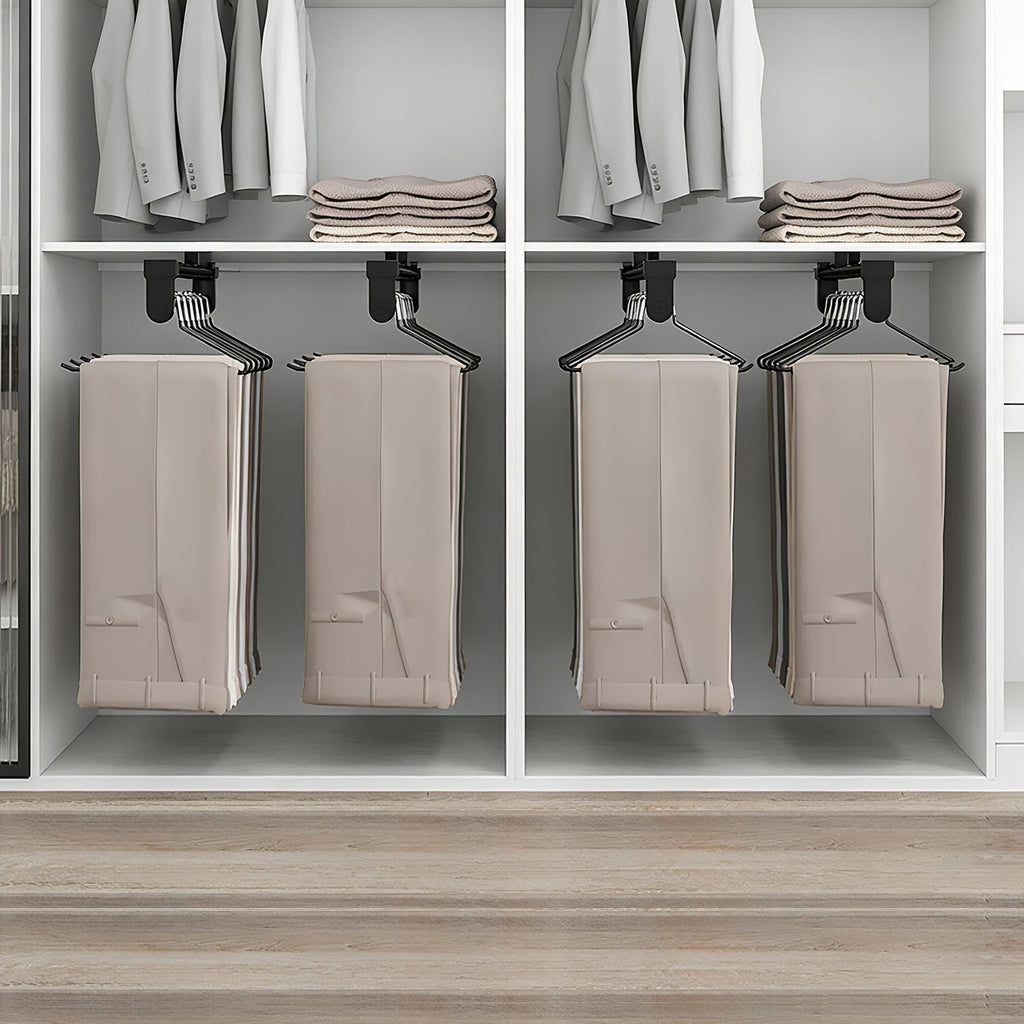 Telescopic Pull-Out Clothes Rack