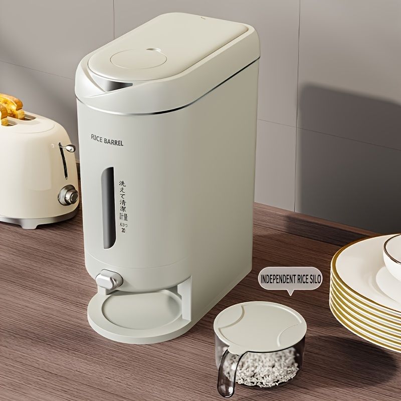 Large Capacity Automatic Rice Dispenser Moisture-Sealed Grain Keeper