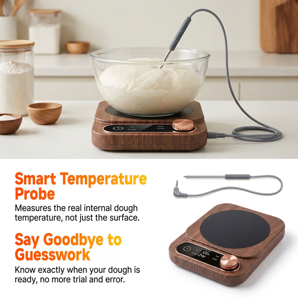 2-in-1 Sourdough Bread Maker with Temperature Probe
