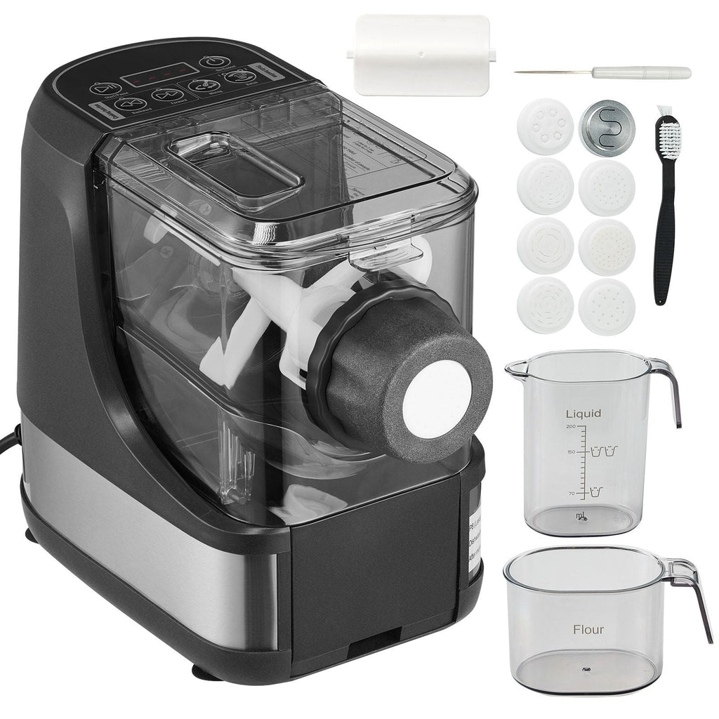 VEVOR 15-Piece Electric Pasta Maker Machine Black