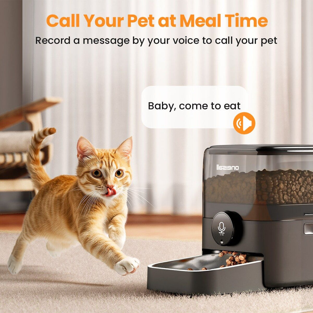 oneisall WiFi Smart Cat Feeder PF06DAU