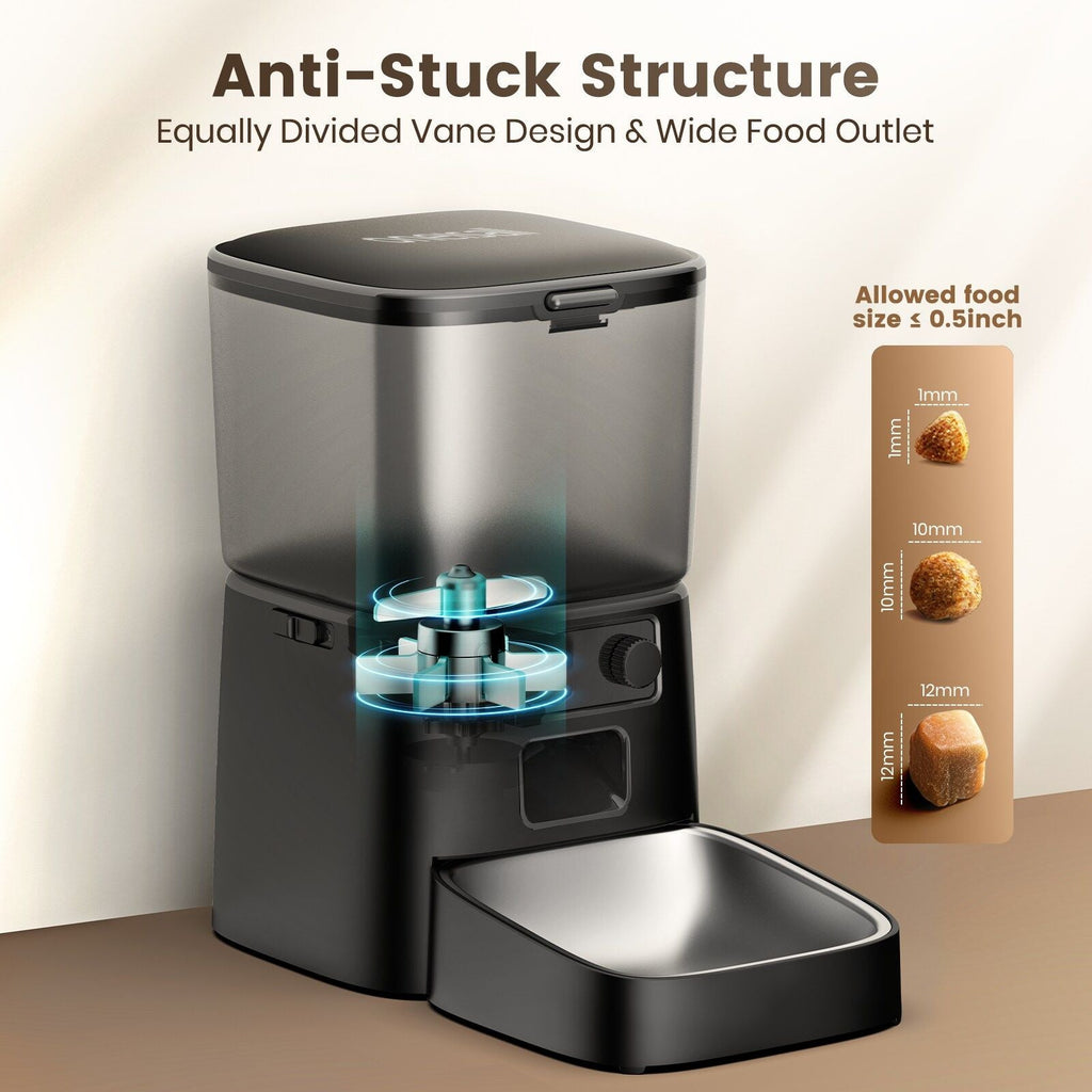 oneisall WiFi Automatic Cat Feeder CW15015