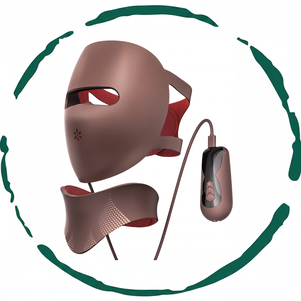 3D Phototherapy Anti-Aging Mask & Thermal Neck Sculpting System - product photo 1
