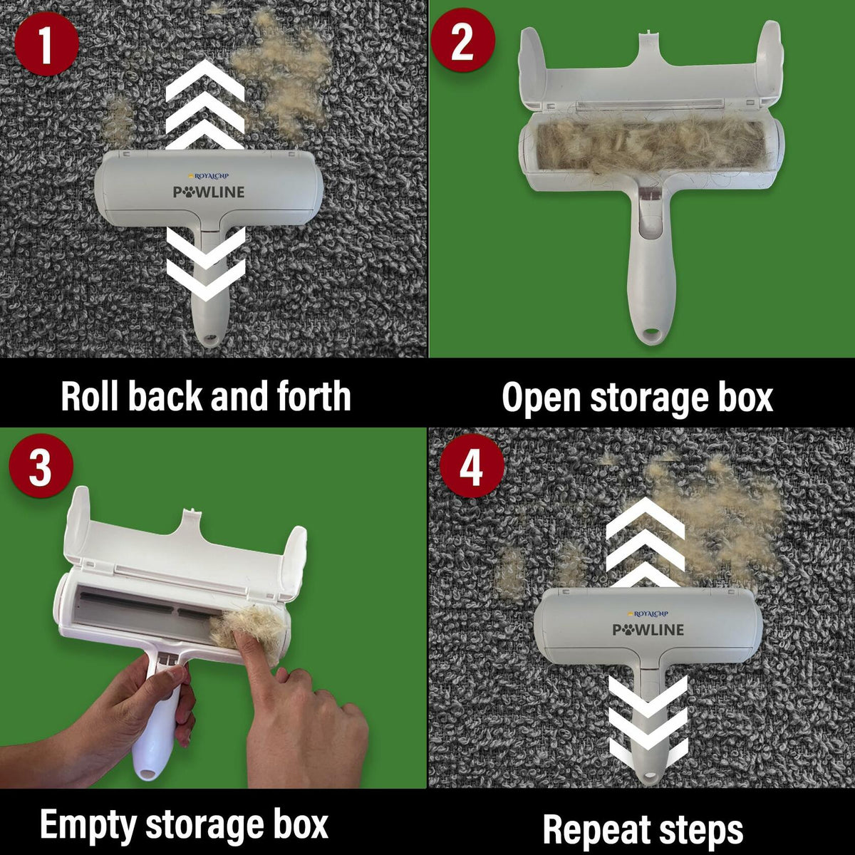 Reusable Pet Hair Remover Roller