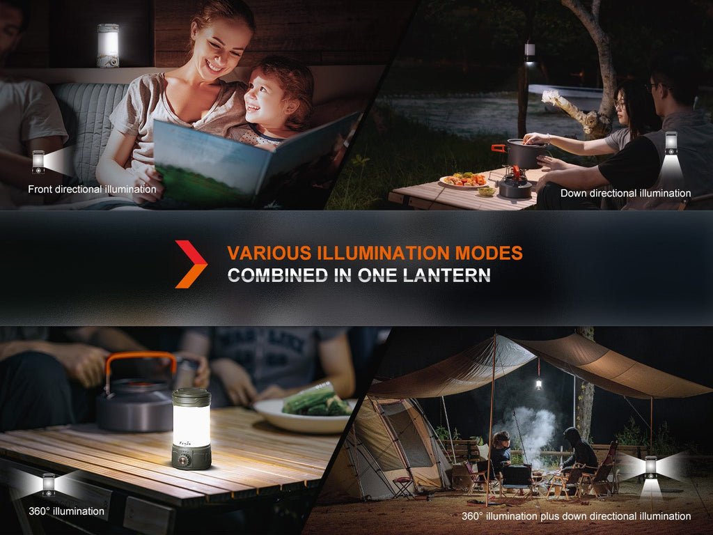 Fenix CL26R PRO Rechargeable Camping Lantern – 650 Lumens