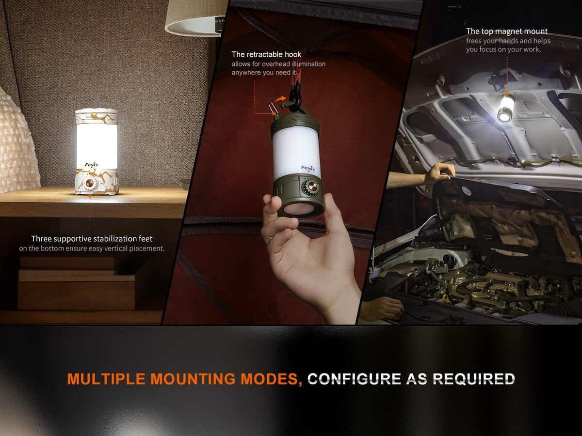 Fenix CL26R PRO Rechargeable Camping Lantern – 650 Lumens