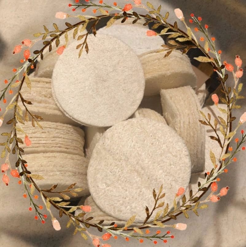 Natural Loofah Pads 5-pcs - product photo 7