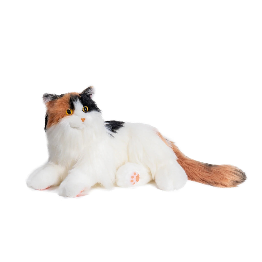 Breathing Calico Percy 2.0- Heartbeat Pur,Voice Robotic Cat