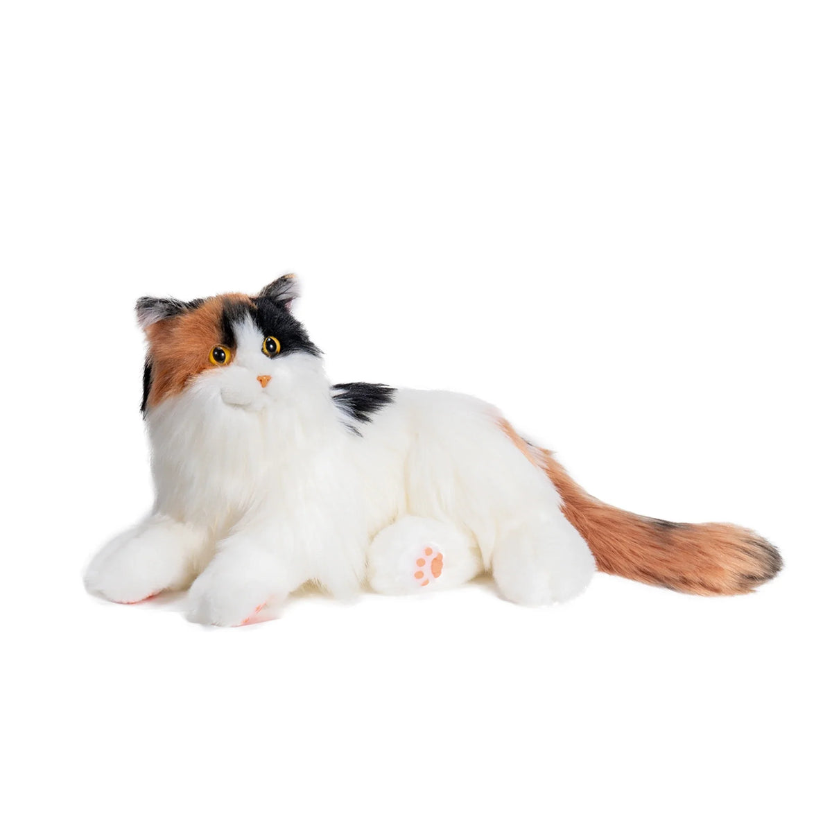 Breathing Calico Percy 2.0- Heartbeat Pur,Voice Robotic Cat