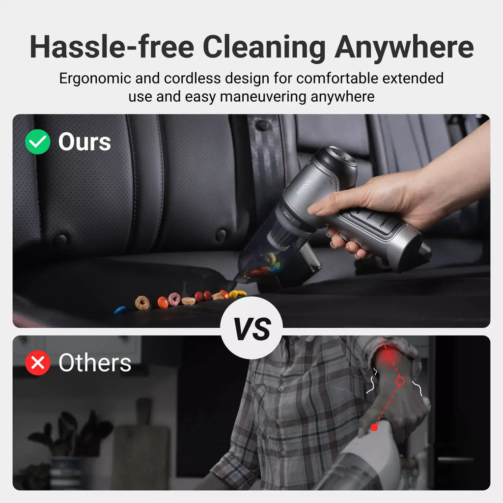 xCool Cordless Handheld Car Vacuum