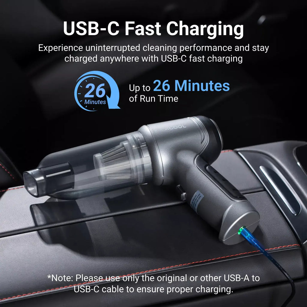 xCool Cordless Handheld Car Vacuum