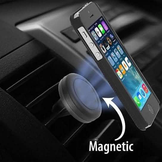 Universal Magnetic Car Phone Holder – 360° Air Vent Mount