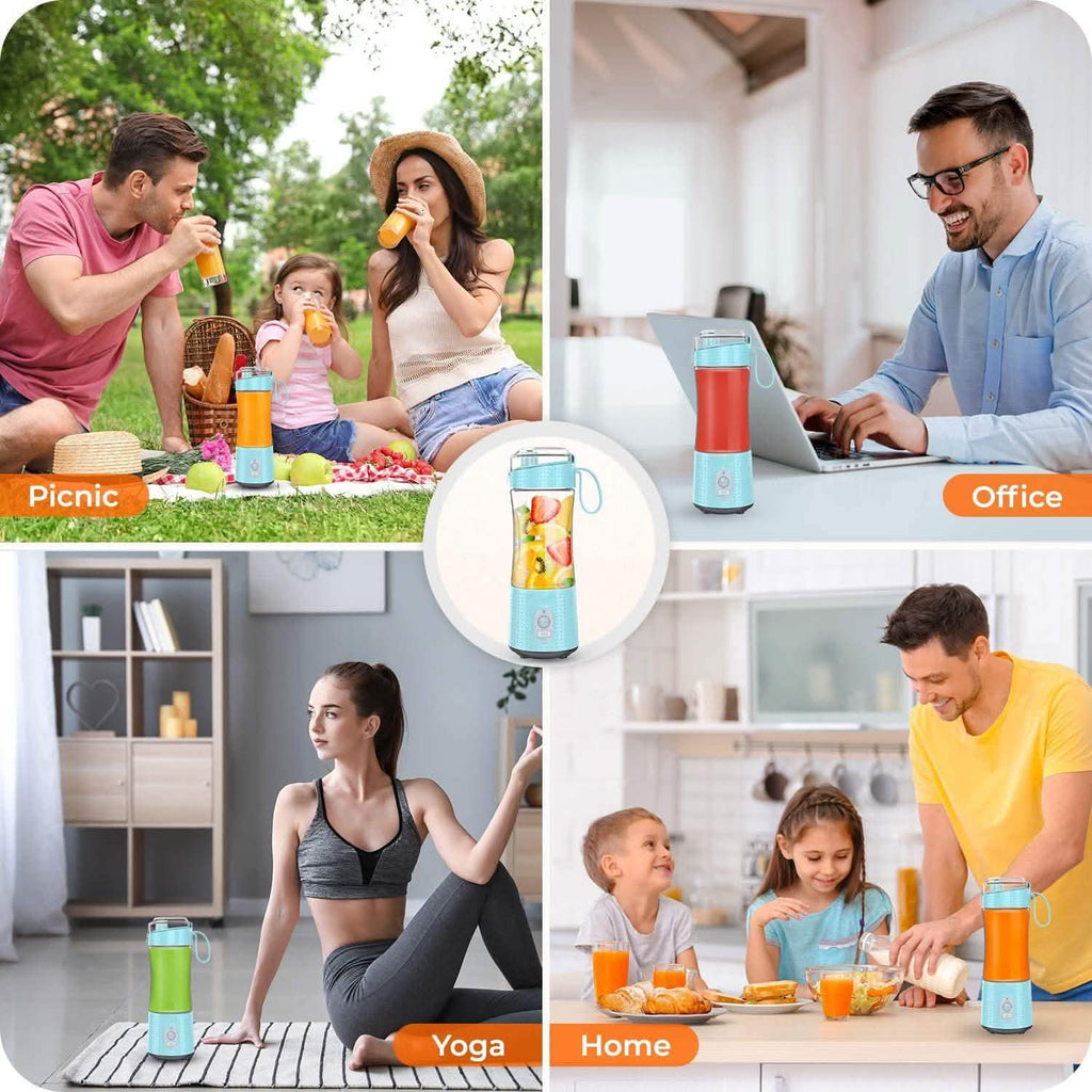 USB Rechargeable Portable Blender – 380ml Personal Smoothie Maker