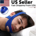 Adjustable Neoprene Chin Strap – Blue