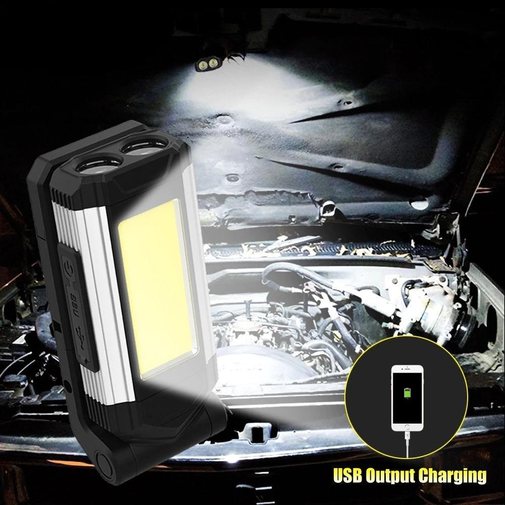 Rechargeable LED Work Light with Magnetic Base
