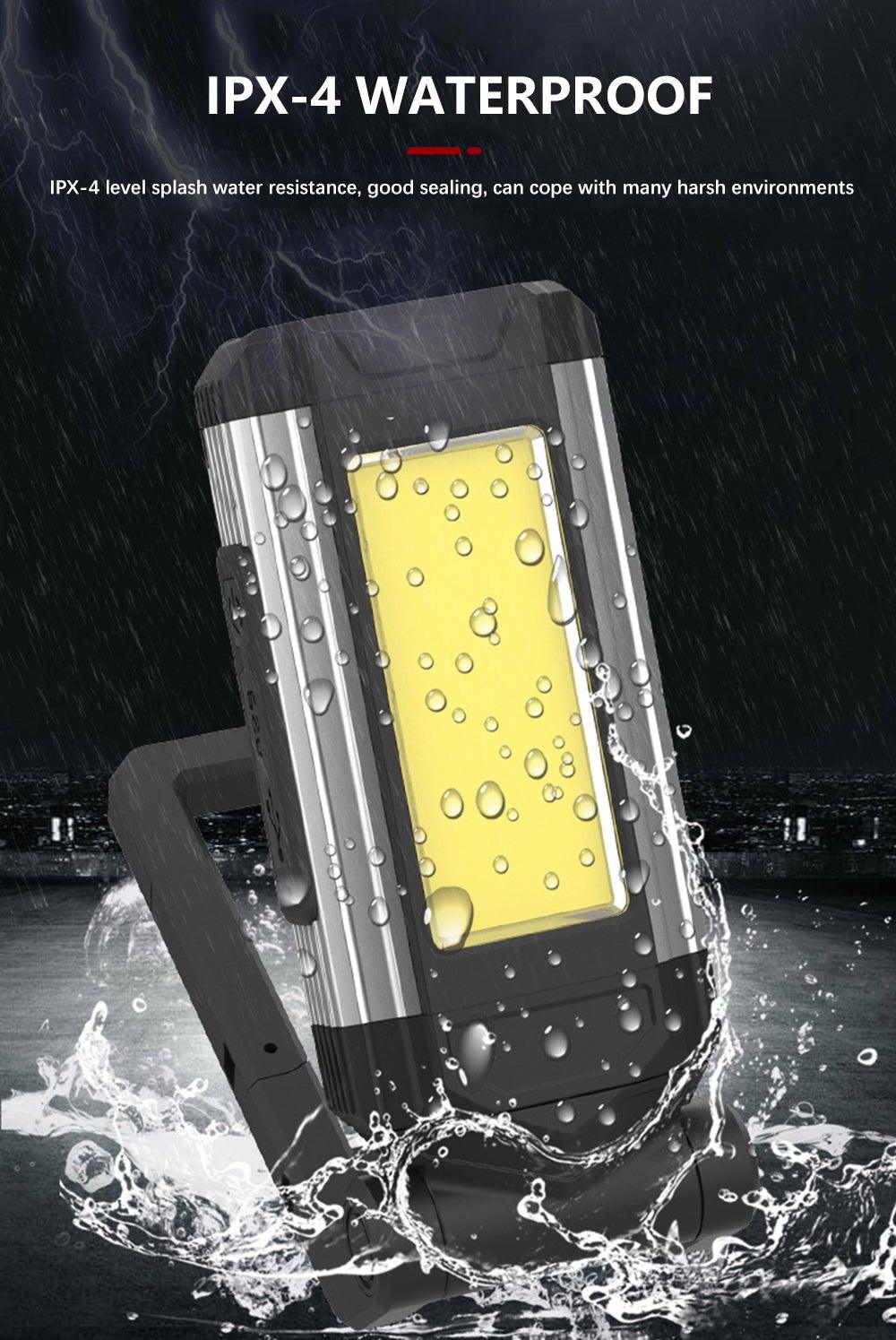 Rechargeable LED Work Light with Magnetic Base